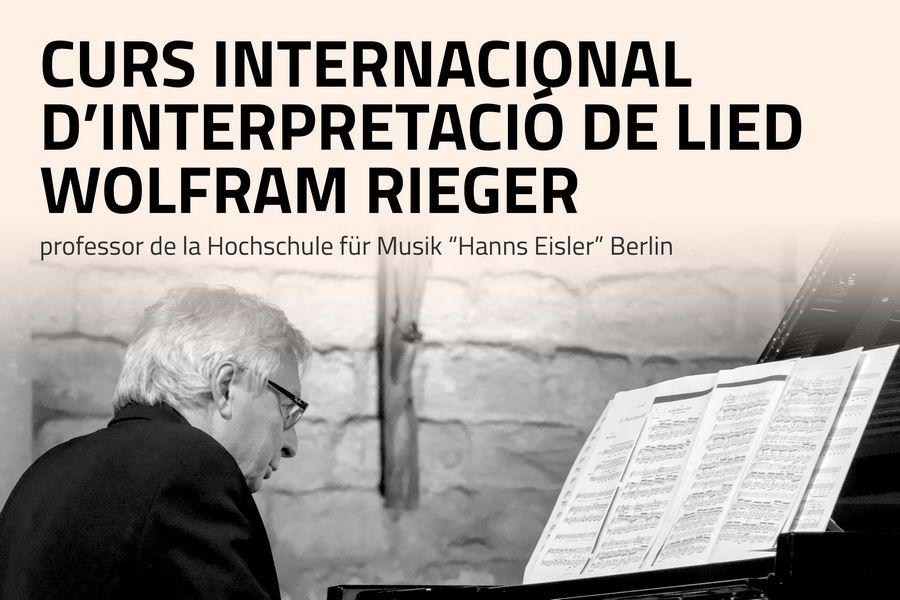 Curs Internacional de Lied Wolfram Rieger